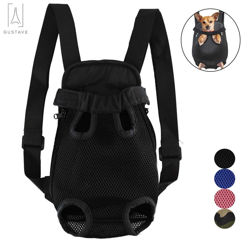 Gustave Pet Carrier Backpack Adjustable Straps, Legs Out, Pet Front Cat ...