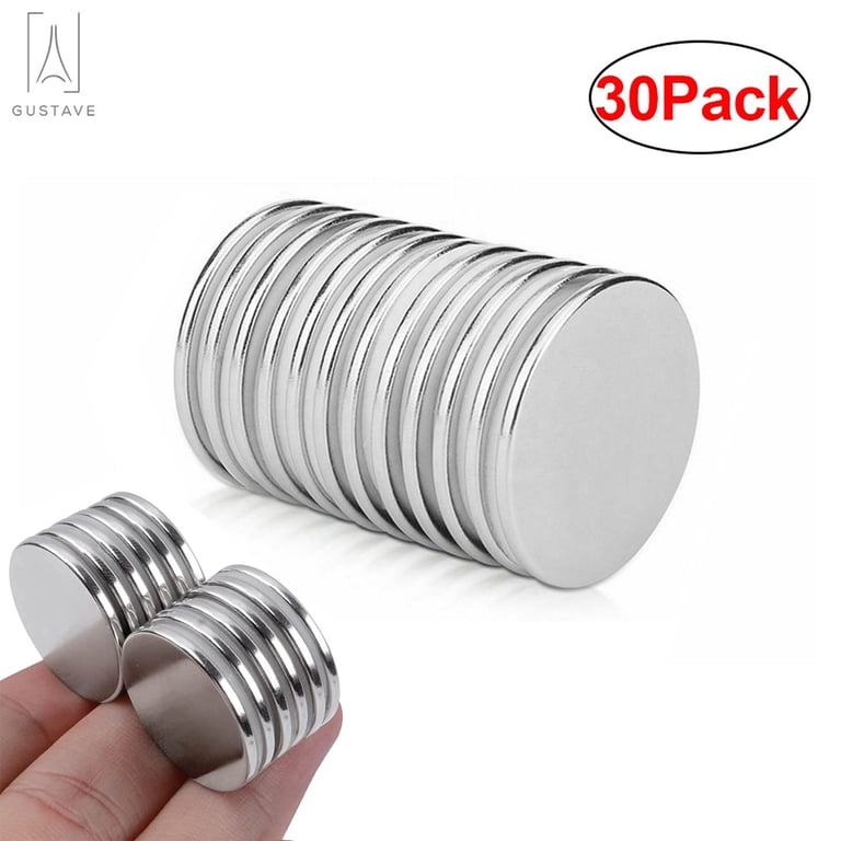Magneti Al Neodimio N35 A Barra 9.5x13mm - Guy's Magnets (Confezione Piccola)
