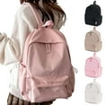 thumbnail image 1 of Gustave School Backapck for Women Men College Aesthetic Bookbags Lightweight Water-Resistan Basic Laptop Backpack Casual Travel Daypack, Pink, 1 of 9