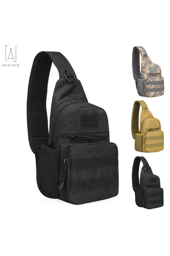 Sling Bag for Men Crossbody Sling Shoulder Bags Oxford Small Casual Travel Daypack Purse