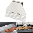 thumbnail image 1 of Gustave Stainless Steel Grease Gate Food Mesh Screen Block Grease Trap Universal Fit Blackstone Griddles Flat Top Accessories, 1 of 7