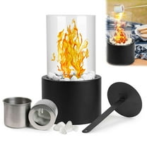 Gustave Tabletop Fire Pit Bowl Mini Portable Table Top Fireplace for Indoor Outdoor Home Patio Decor, Gifts for Women Men