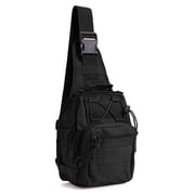Gustave Travel Crossbody Sling Bag for Men Chest Pack Backpack Compact EDC Small Sling Shoulder Daypack Outdoor Sport Bags