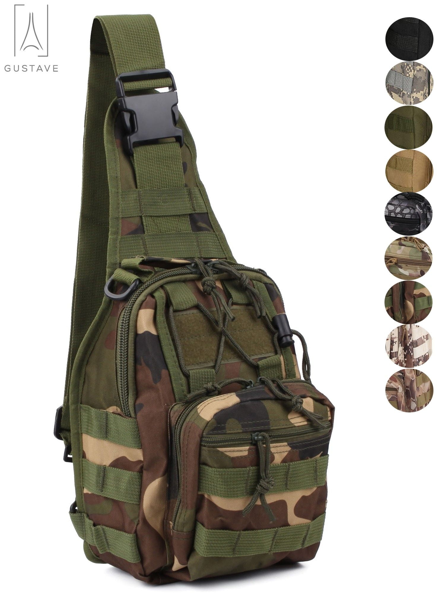 Sling Backpack Outdoor Sport Travel Bag Small Crossbody Backpack