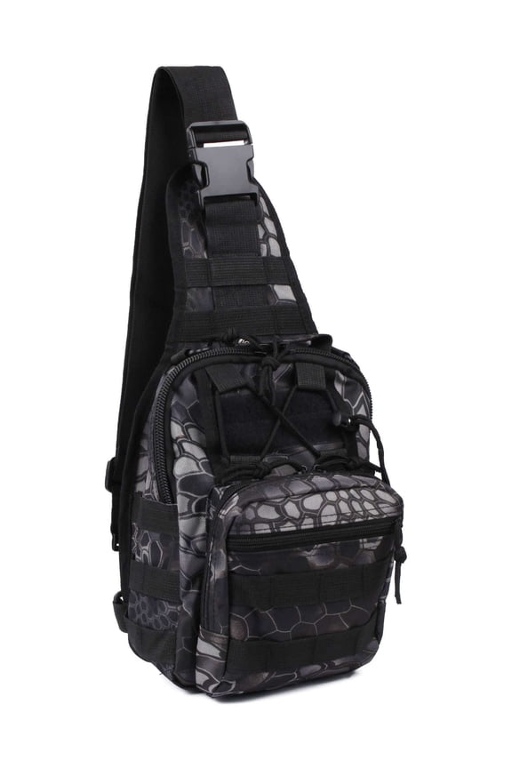 Travel Crossbody Sling Bag for Men Chest Pack Backpack Small Sling Shoulder Daypack Outdoor Sport Bags