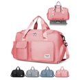 thumbnail image 1 of Gustave Travel Duffle Bag for Women Men Water-Resistant Gym Bag Carry on Overnight Weekender Bag with Shoe Compartment & Trolley Sleeve, 1 of 10