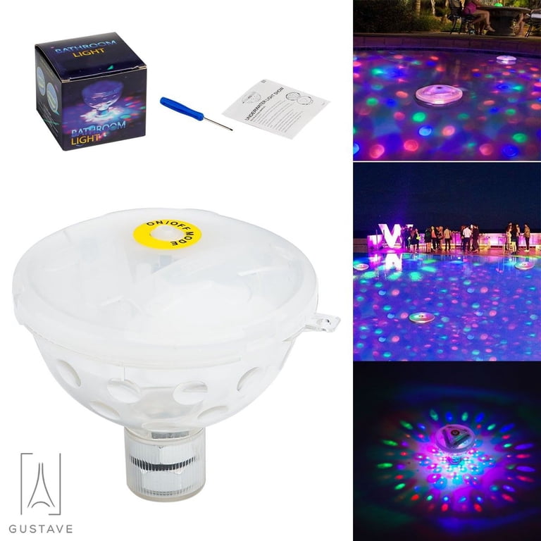 Led Colored Floating Underwater Lights Show Pool Hot Tub