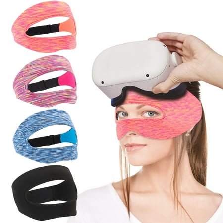 Gustave VR Eye Mask Cover Adjustable Breathable VR Mask Sweat Band Elastic Virtual Reality Headset Cover VR Workouts Accessories "Blue"