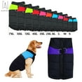 thumbnail image 1 of Gustave Waterproof Warm Dog Coat for Winter Pet Vest Jacket Clothes for Large Dogs (66lb-110lb) "7XL,Purple", 1 of 8