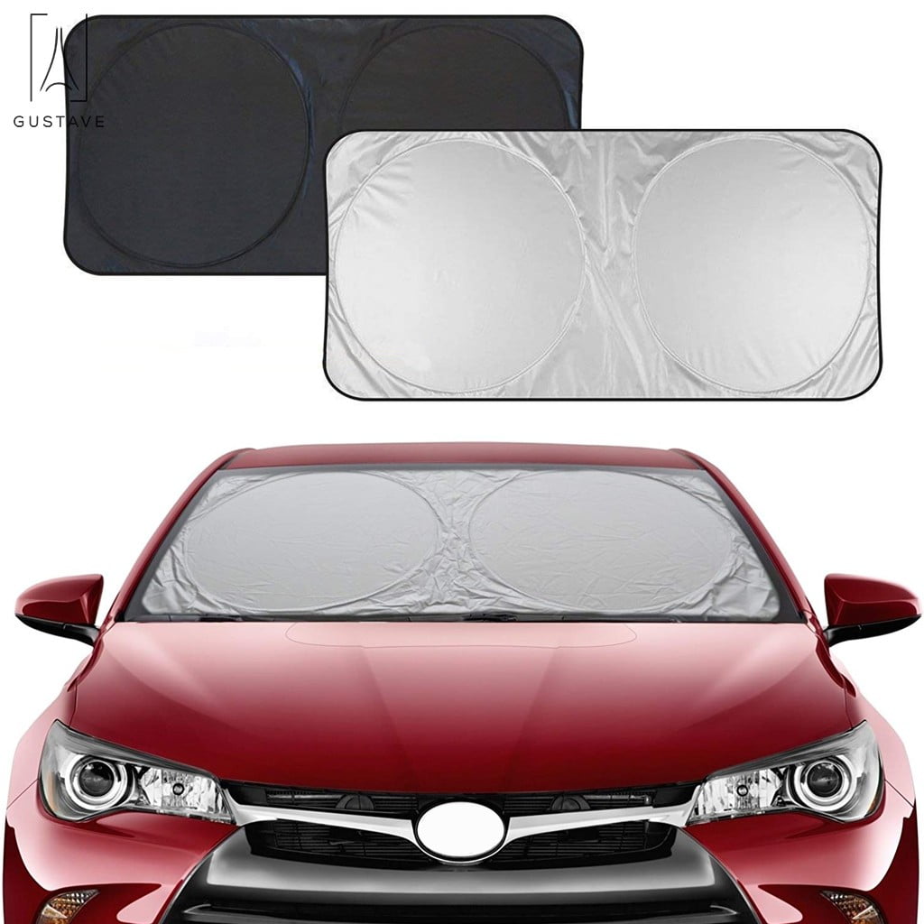Gustave Windshield Sun Shade Heat Block & UV Protection for Car SUV