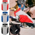 thumbnail image 1 of Gustave Winter Dog Coat Warm Thick Dog Turtleneck Jacket Vest Reflective Adjustable Waterproof Pet Snowsuit Clothes with Harness Built in, Fit for Medium Large Dogs "Red, 3XL", 1 of 8