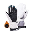 thumbnail image 1 of Gustave Winter Ski Gloves for Women Men Windproof Waterproof Touchscreen Snowboard Gloves Thermal Fleece Lined Snow Gloves for Cold Weather Skiing Cycling Driving Hiking, Black, 1 of 9