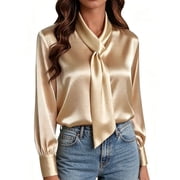 Satin Tie Top