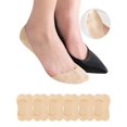 thumbnail image 1 of Gustave Womens No Show Socks 6 Pairs Ultra Low Cut Liner Socks Non Slip Hidden Invisible Socks Thin Cotton Footies for Flats Boat Loafer "Nude", 1 of 10