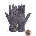 thumbnail image 1 of Gustave Womens Touchscreen Texting Gloves Winter Warm Thermal Fleece Lined Gloves Ladies Girls Windproof Driving Gloves, Gray, 1 of 8