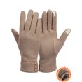 thumbnail image 1 of Gustave Womens Touchscreen Texting Gloves Winter Warm Thermal Fleece Lined Gloves Ladies Girls Windproof Driving Gloves, Khaki, 1 of 8