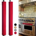 thumbnail image 1 of GustaveDesign 2 Pieces Refrigerator Door Handle Covers, Kitchen Appliance Decor Handles Antiskid Anti-Static Protector Perfect for Grill,Dishwasher "Red", 1 of 9