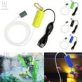 thumbnail image 1 of Gustave Aquarium USB Air Pump Ultra Silent High Energy Saving Supplies Mini Portable Oxygen Air Pump with Hanging Buckle, Air Stone and Silicone Tube for Fish Tank Aquarium, Yellow, 1 of 11