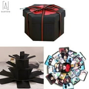 GustaveDesign Creative Explosion Box DIY Surprise Box Handmade Scrapbook DIY Photo Album Gift For Christmas Wedding Valentines day Gift