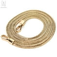 thumbnail image 1 of Gustavedesign 47 Inchs DIY Purse Metal Chain Strap Replacement Crossbody Shoulder Strap Handbag Iron Flat Chains -Gold, 1 of 7