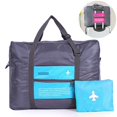 thumbnail image 1 of Gustave Foldable Travel Duffel Bag Water-Resistant Lightweight Personal Item Bag Carry on Luggage Weekender Overnight Tote Bags for Men Women "Blue", 1 of 8