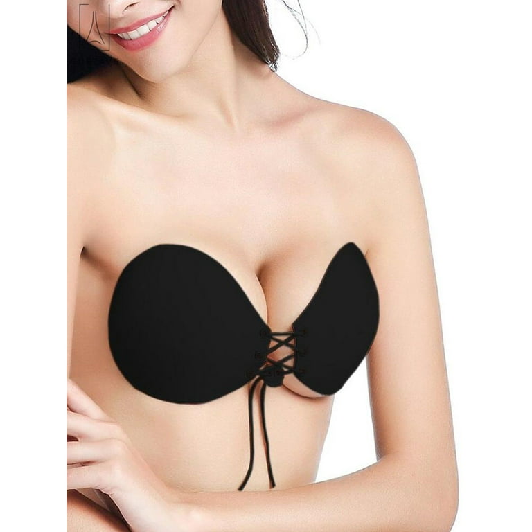 Gustavedesign Self Adhesive Bra Strapless Sticky Invisible Push up