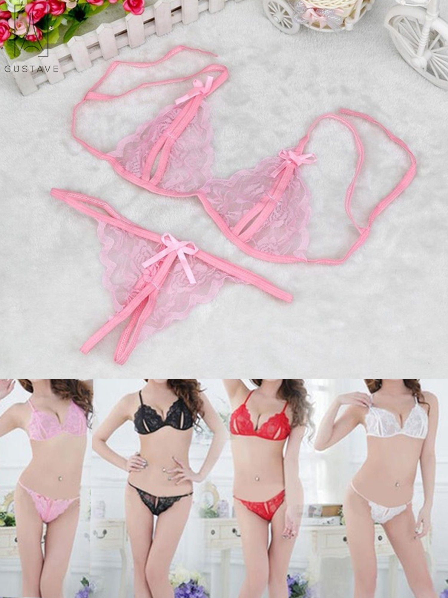 Gustavedesign Sexy Lingerie Women Underwear Babydoll