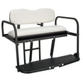thumbnail image 1 of Gusto™ EZGO RXV Golf Cart Rear Flip Seat Kit for 2008-2015 - White, 1 of 6