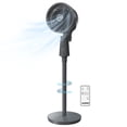thumbnail image 1 of Gusto 40W Electric Fan, Oscillating Pedestal Fan with Remote and Adjustable Timer, 12”, 1 of 12