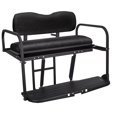 thumbnail image 1 of Gusto™ Yamaha Drive Golf Cart Rear Flip Seat Kit for All Years - Black, 1 of 6