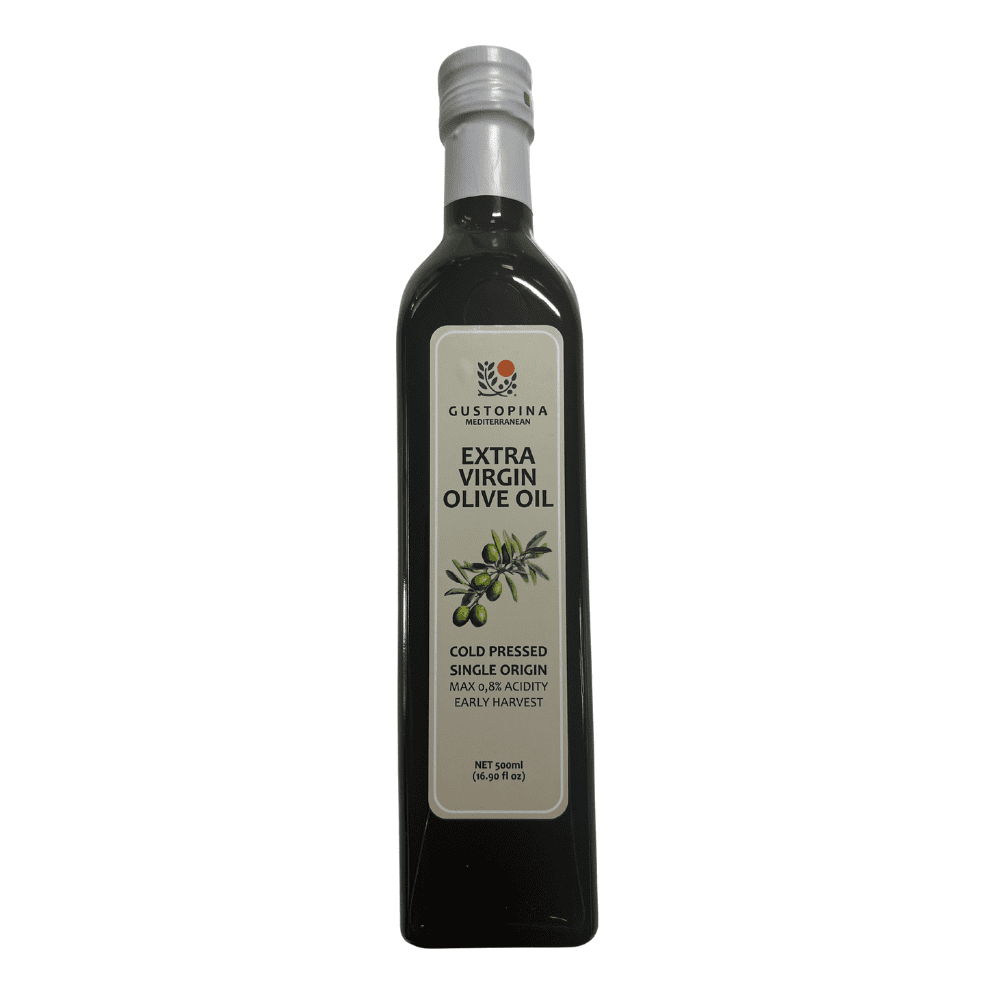 Gustopina Extra Virgin Olive Oil – Premium Turkish EVOO, 500ml