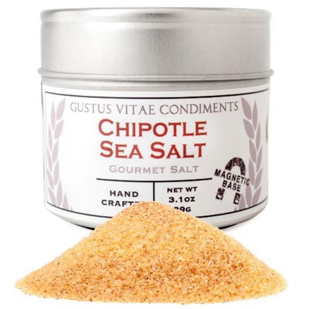 Gustus Vitae 3.1 oz. Chipotle Sea Salt - Pack of 4