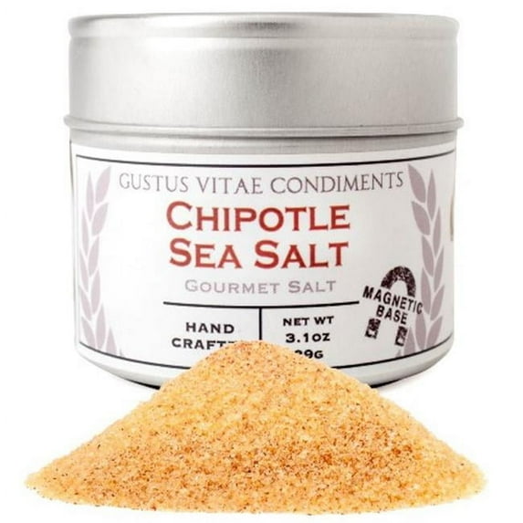 Gustus Vitae 3.1 oz. Chipotle Sea Salt - Pack of 4