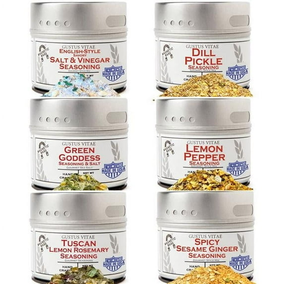 Gustus Vitae GVUS23 Zesty & Bright Seasoning Set
