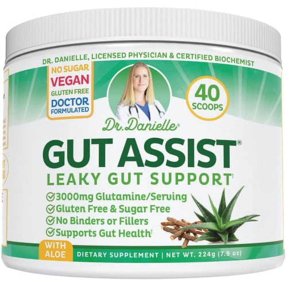 Gut Assist Leaky Gut Repair Supplement Powder Glutamine