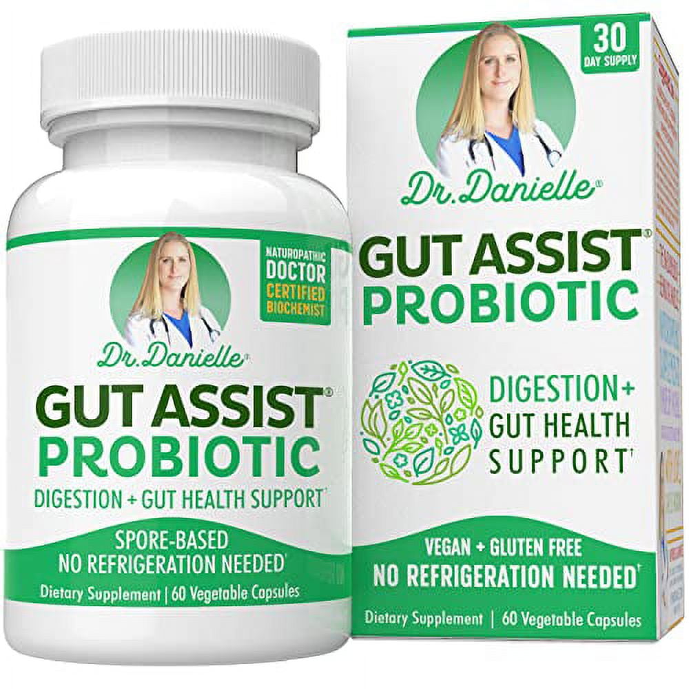 Gut Assist Probiotic Probiotics for Women and Men, Adults by Dr