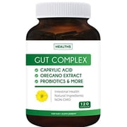 Healths Harmony Candida Complex, Candida Support & Gut Cleanse Supplement with Oregano, 120 Capsules