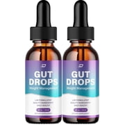 Gut Drops   GutDrops Extra Strength All Natural Healthy Levels Support Grape Seed Extract, 2 Pack, 2 Month Supply