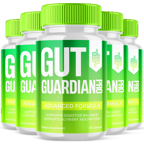 Gut Guardian Pro Gut Health Pills Advanced Formula Digestion Support 300 Capsules