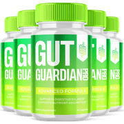 Gut Guardian Pro Gut Health Pills Advanced Formula Digestion Support 300 Capsules