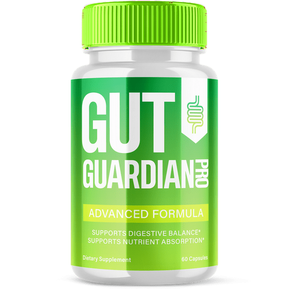 Gut Guardian Pro Gut Health Pills Advanced Formula Digestion Support 60 Capsules