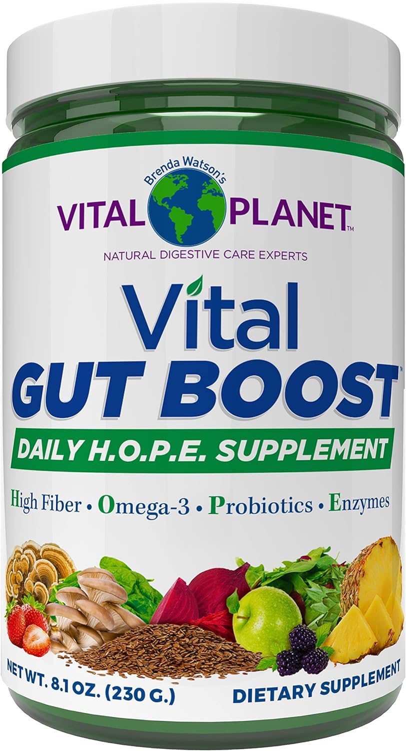 Gut Powder By Brenda Watson, PBS Gut Check Hope Supplement With Fiber