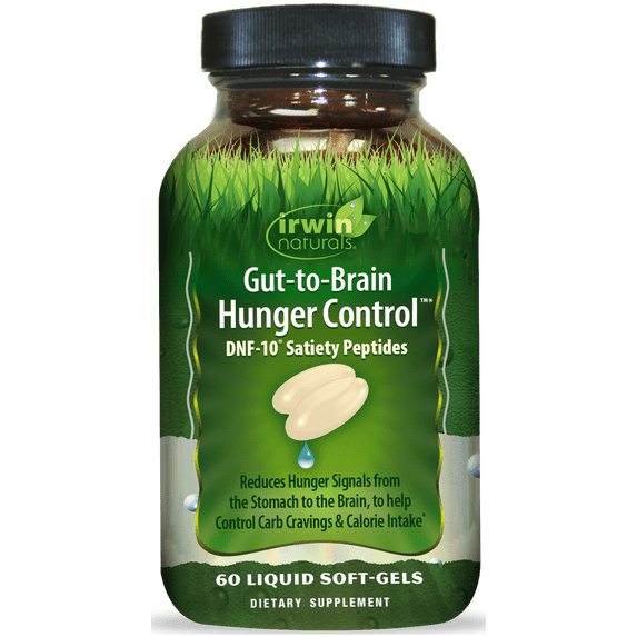 Irwin Naturals Gut-to-Brain Hunger Control – 60 Liquid Soft-Gels