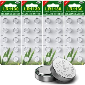 GutAlkaLi 40-Pack LR1130 AG10 189 Button Cell Batteries – 1.5V Alkaline Coin Cells with Child-Safe Blister Packaging – Long-Lasting Power for Watches, Calculators, Toys, Lighters & Medical Devices
