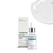 Retinol+Hyaluronic Serum for Hydration, Radiance, Hyperpigmentation, Blemishes, Skin Texture - 30ml/f1 oz
