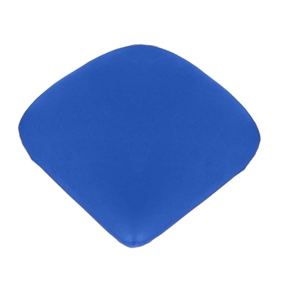 Gute Chair Seat Covers, Stretch Solid Chair Covers Protectors, Square Removable Washable - Ideal for Dining Room Kitchen Chairs, Blue