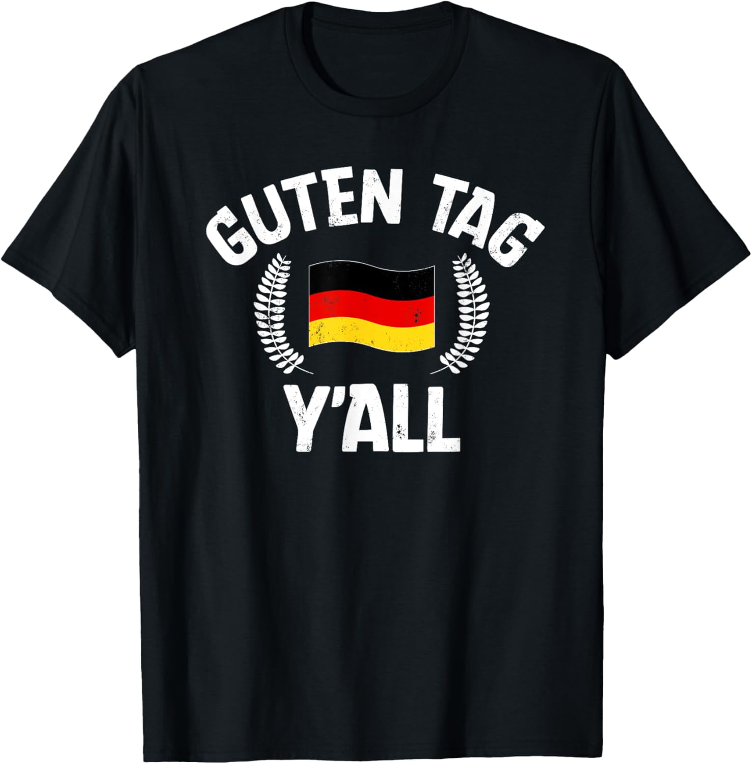 Guten Tag Y'all Biergarten Germany Flag German Beer Festival TShirt