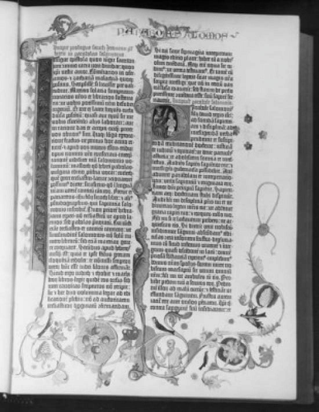 Gutenberg Bible Canvas Art - (18 x 24)
