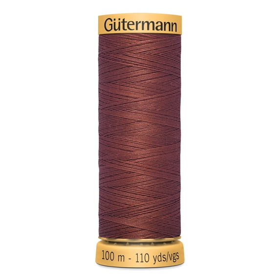 Gutermann 110 Yd Cotton Thread-Rust
