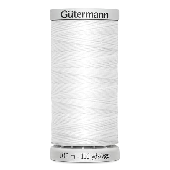 Gutermann 110 Yd Extra Strong Thread-White